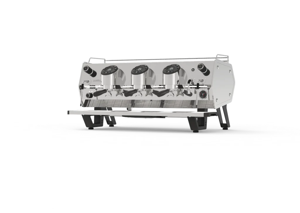 Máquina de café espresso D8 PRO V6 con tres grupos