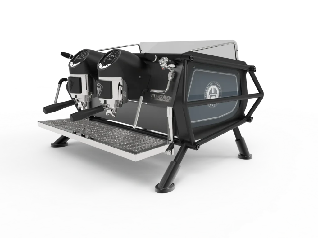 Máquina de café espresso Freedom de dos grupos en color negro