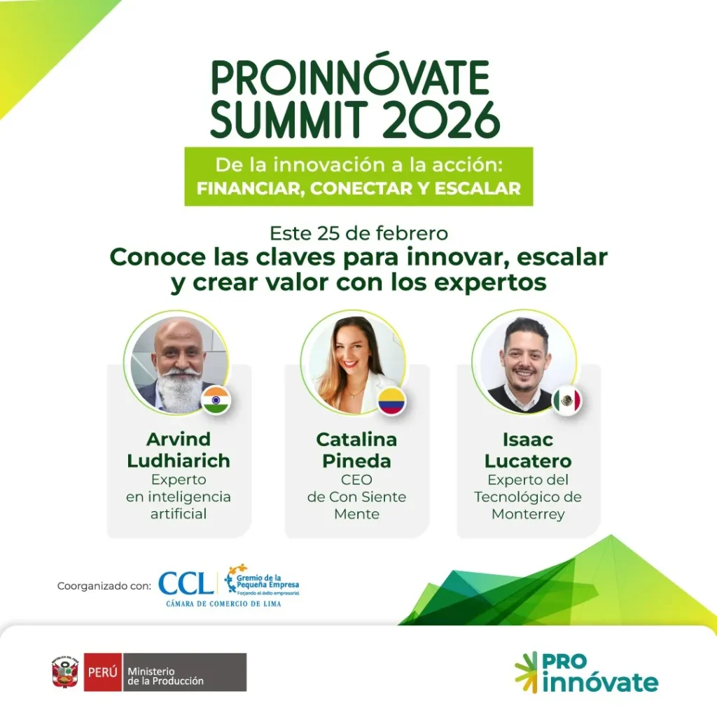 ProInnóvate Summit 2026
Transformación Digital en Perú
